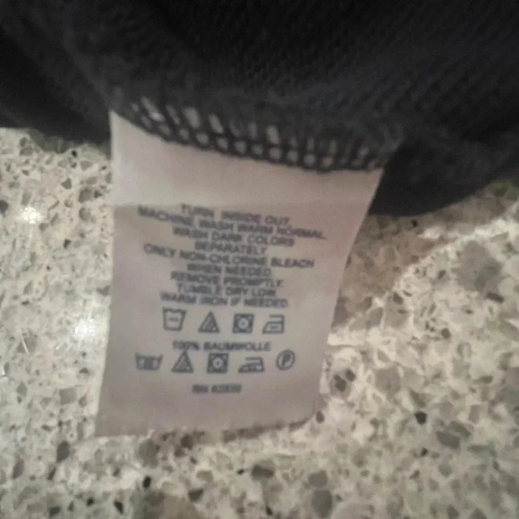 Lands End Cotton Zipup Sweater - Picture 5 of 7